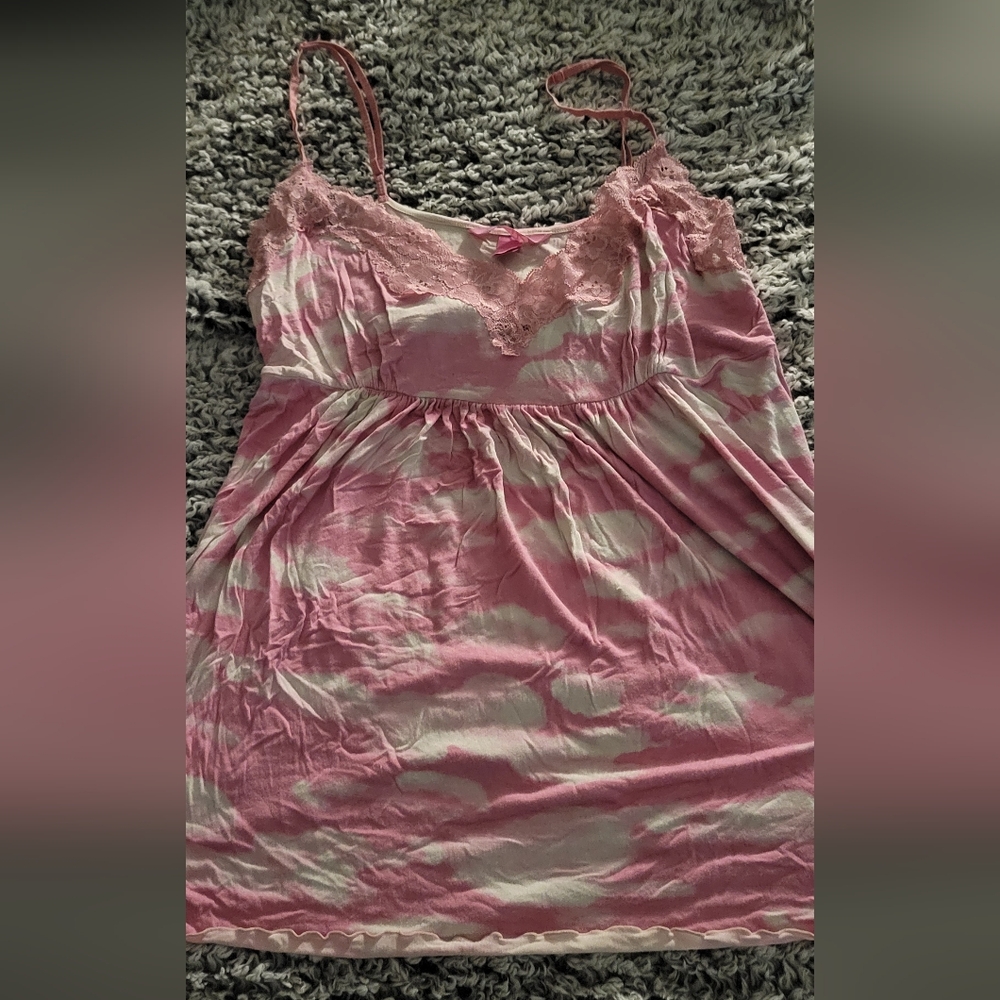 VS pink cloud nightgown
